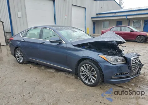 2015 Hyundai Genesis 3.8L from USA, damaged, VIN KMHGN4JE9FU079795